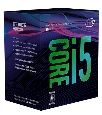 CPU Intel Core i5 8400 2,8GHz