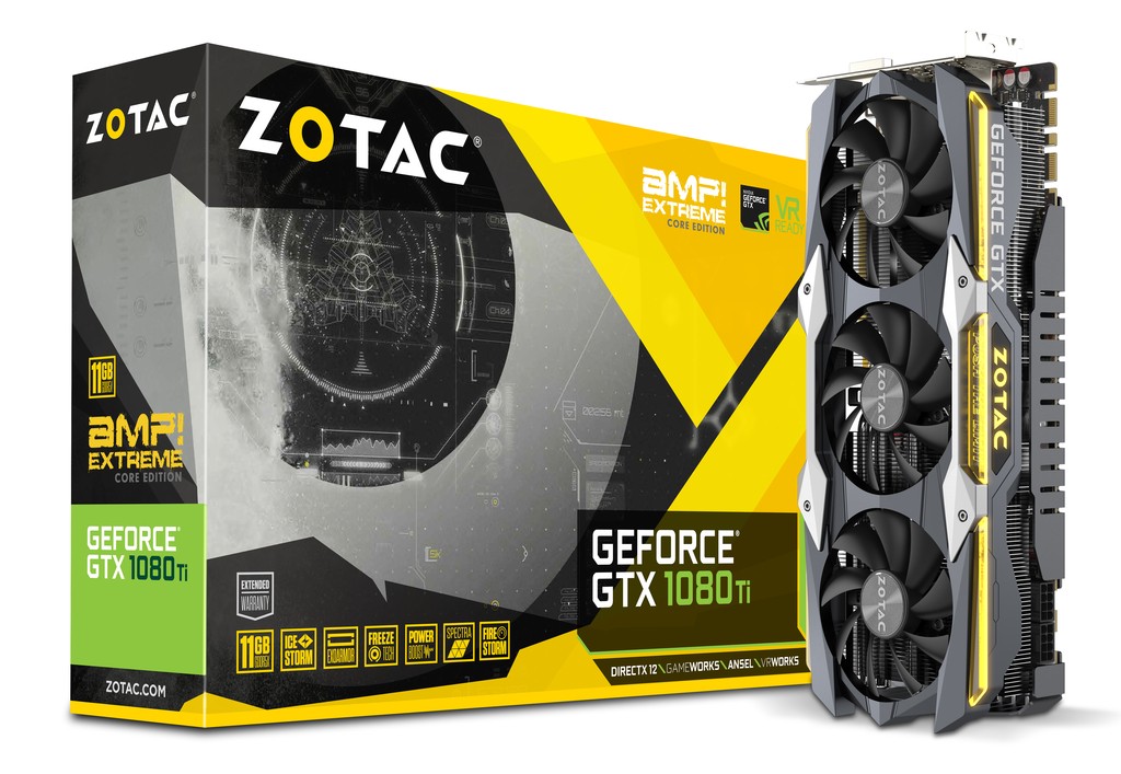 ZOTAC GeForce GTX 1080 TI AMP Grafikkarte