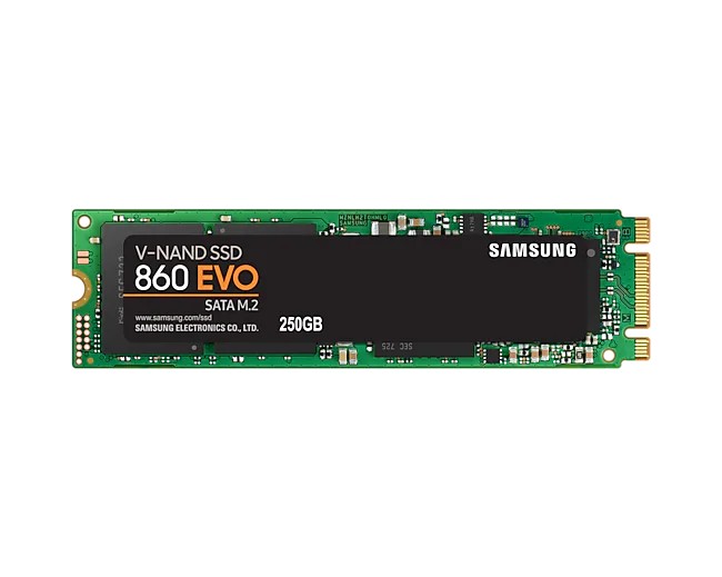 SSD 250GB M.2 Sam 860 EVO