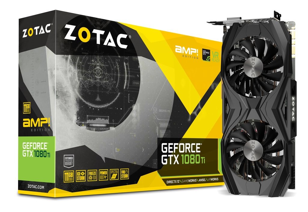 ZOTAC GeForce GTX 1080 TI AMP Grafikkarte