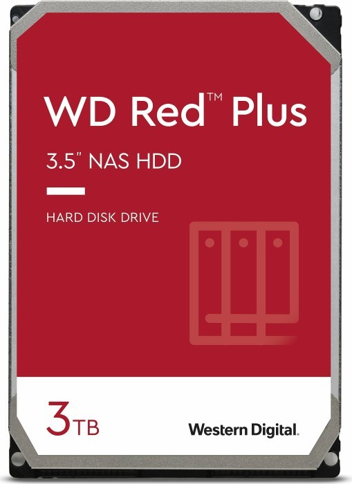 HDD WD 3TB WD30EFZX RED PLUS